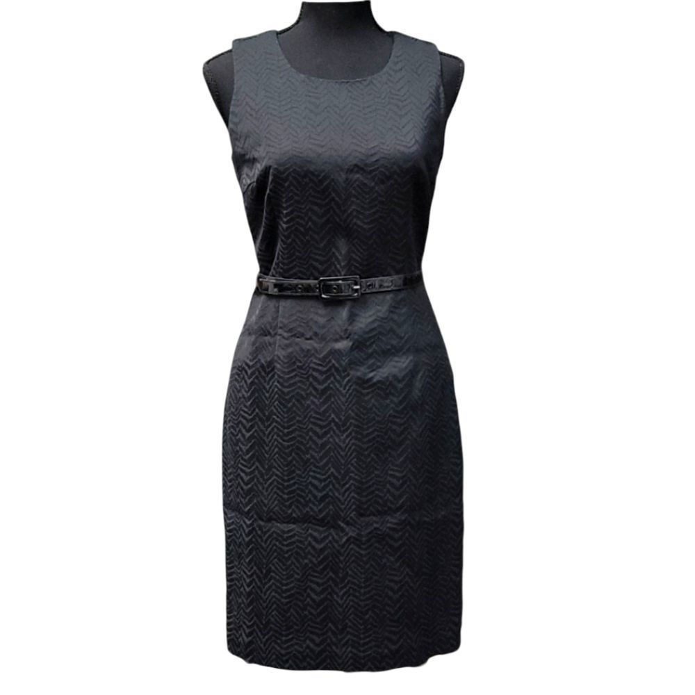 INC Sleeveless Belted Sheath Dress Size 4